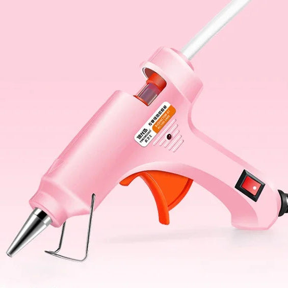 70W Hot Melt Glue Gun With 2/5/10/20 Pcs 7mm Premium Glue Sticks