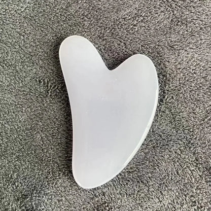 Natural Resin Jade Stone Gua Sha Gouache Scraper Massager
