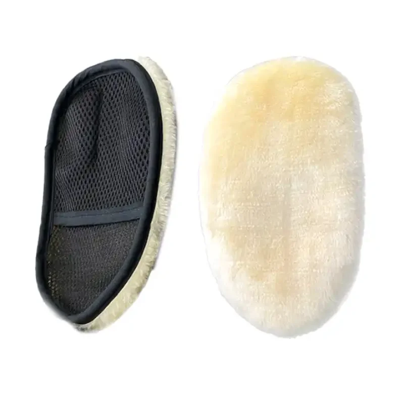 Microfiber Wool Soft Car Cleaning Glove