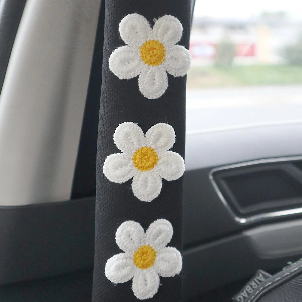 Flower Shoulder Pad Car Seat Belt