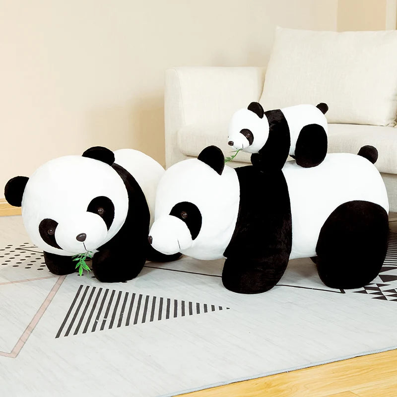 20cm Cute Baby Bamboo Panda Bear Plush Stuffed Animal Doll