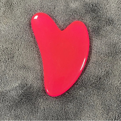 Natural Resin Jade Stone Gua Sha Gouache Scraper Massager