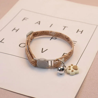 Cute Neck Pet Collar With Bell