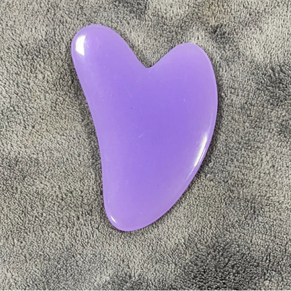 Natural Resin Jade Stone Gua Sha Gouache Scraper Massager