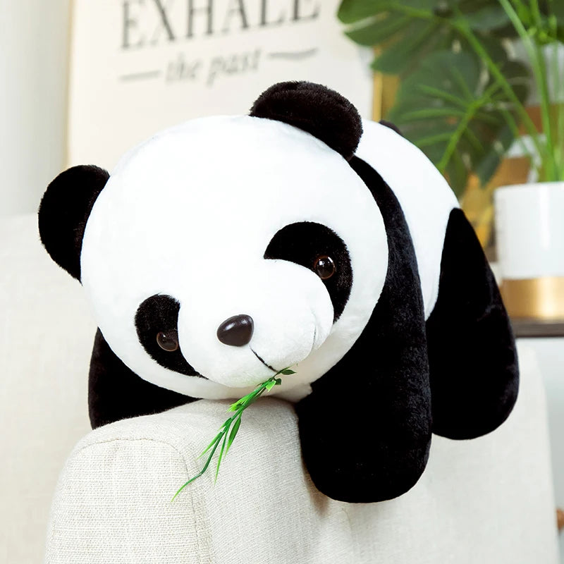 20cm Cute Baby Bamboo Panda Bear Plush Stuffed Animal Doll