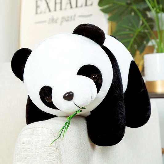 20cm Cute Baby Bamboo Panda Bear Plush Stuffed Animal Doll