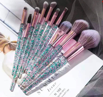 10Pcs Makeup Brush Set