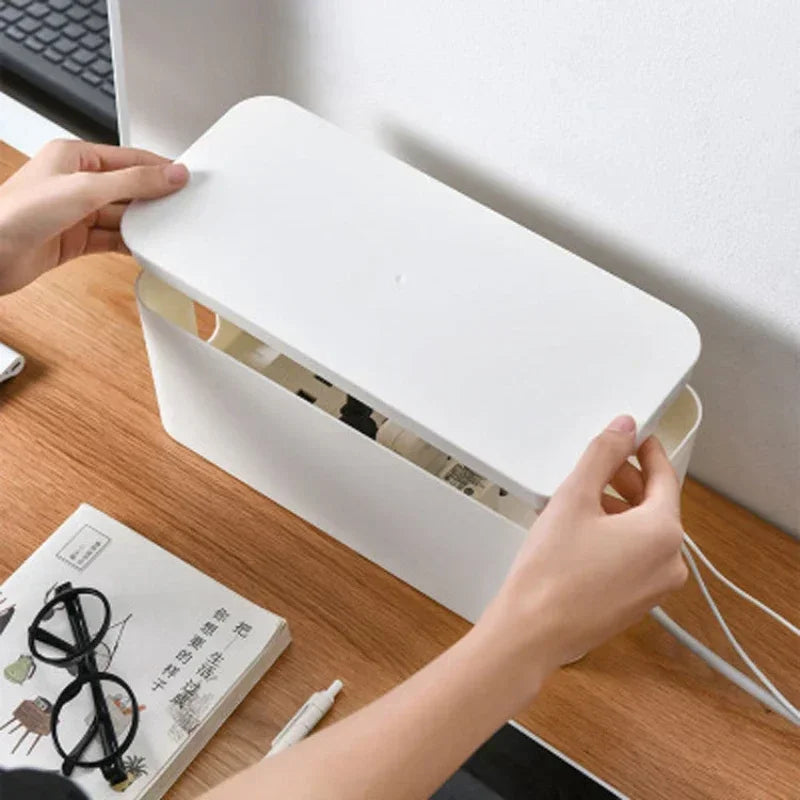 Cable Storage Box Desktop