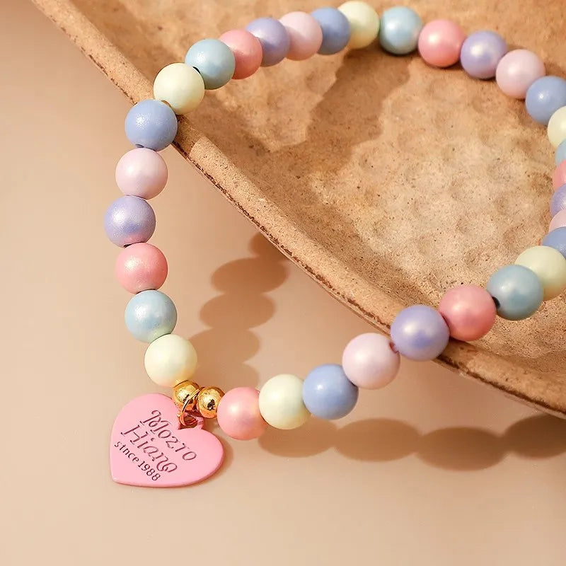 Heart Pendant Pet Pearl Collar