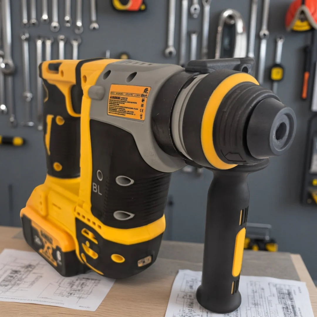 20V Battery Brushless Rotary Impact Hammer Drill Cordless 2 Modes