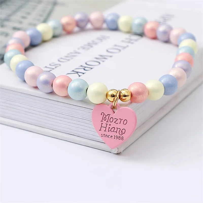 Heart Pendant Pet Pearl Collar