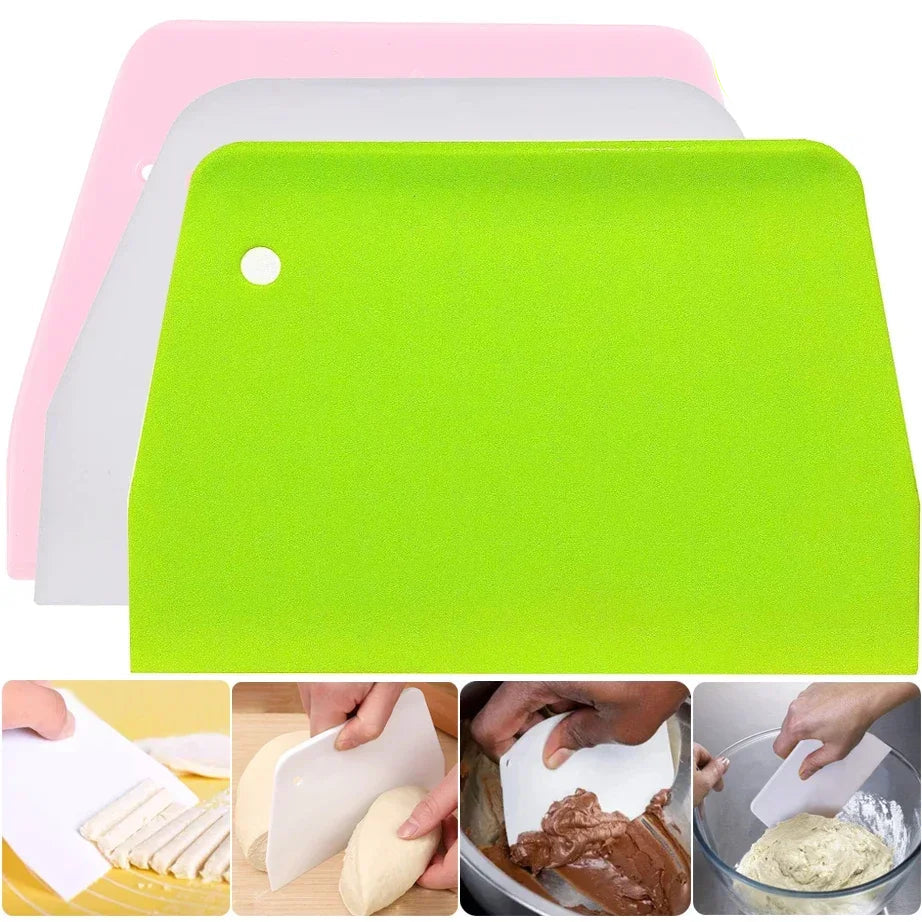 Multipurpose Dough Cutter Bowl Scraper