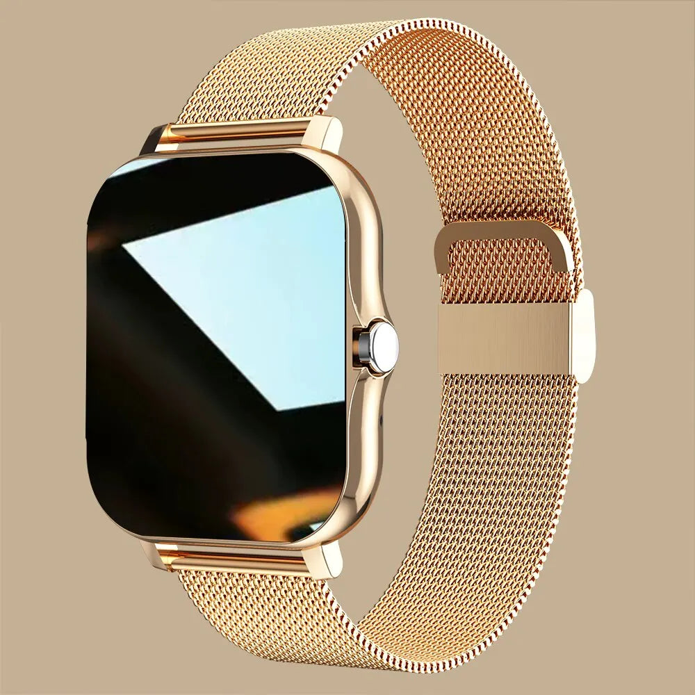 Smartwatch Women Full Touch Screen Custom Dial