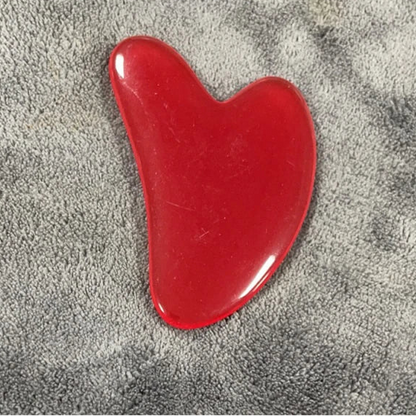 Natural Resin Jade Stone Gua Sha Gouache Scraper Massager