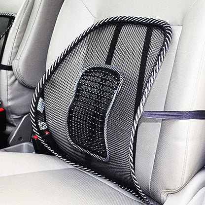 Car Seat Chair Back Cushion Mesh Lumbar Back Brace