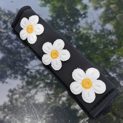Flower Shoulder Pad Car Seat Belt