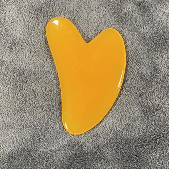 Natural Resin Jade Stone Gua Sha Gouache Scraper Massager