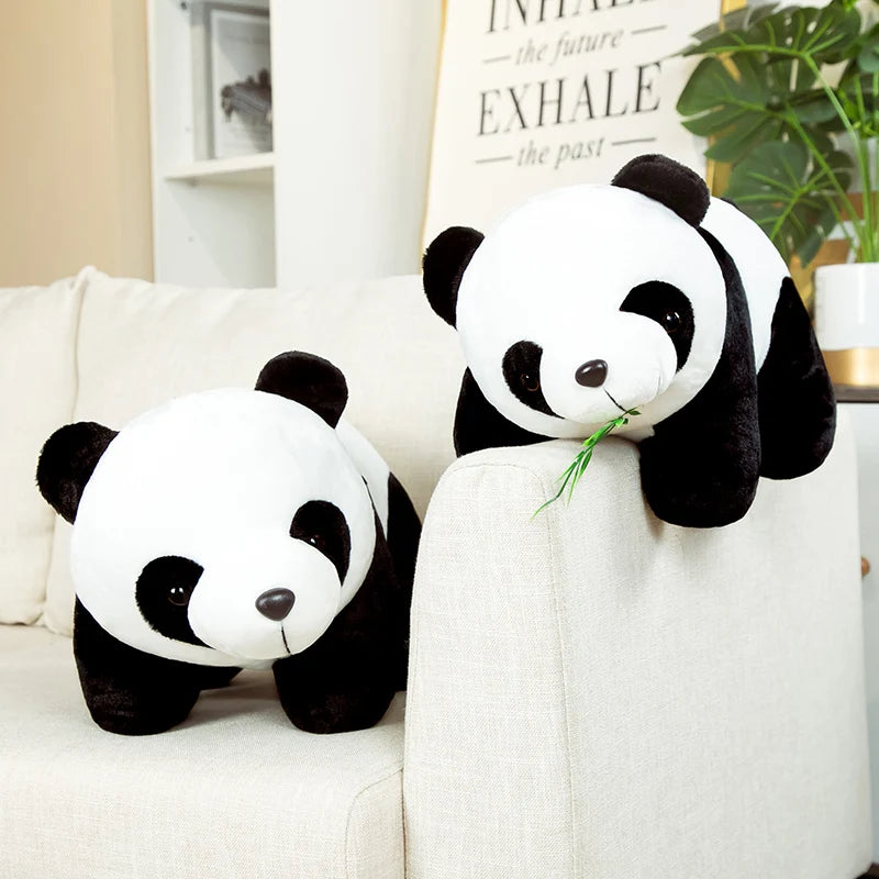 20cm Cute Baby Bamboo Panda Bear Plush Stuffed Animal Doll