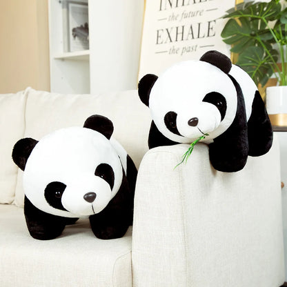 20cm Cute Baby Bamboo Panda Bear Plush Stuffed Animal Doll