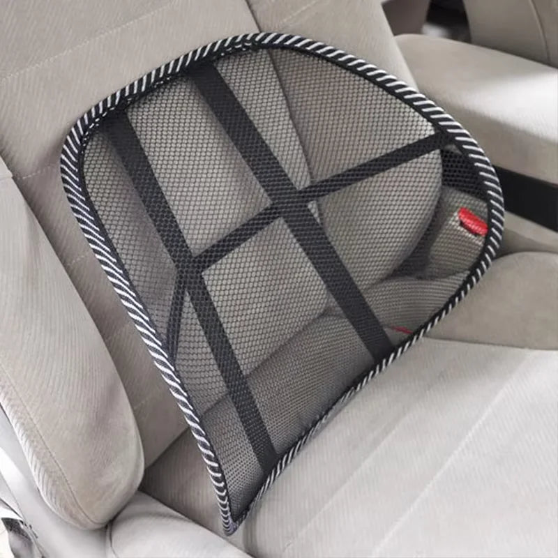 Car Seat Chair Back Cushion Mesh Lumbar Back Brace