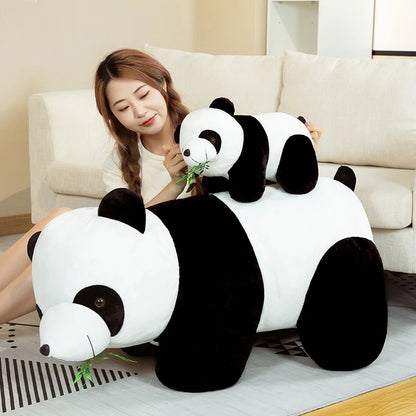 20cm Cute Baby Bamboo Panda Bear Plush Stuffed Animal Doll