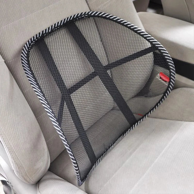 Car Seat Chair Back Cushion Mesh Lumbar Back Brace
