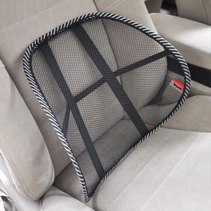 Car Seat Chair Back Cushion Mesh Lumbar Back Brace